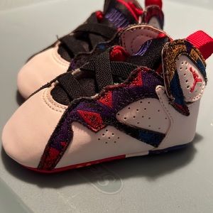 COPY - Air Jordan 7 “Nothing But Net” Size 2C TD Toddler Baby Shoes 305076-142 …